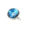 12 Pack: Blue Galaxy Sphere Pendant by Bead Landing™